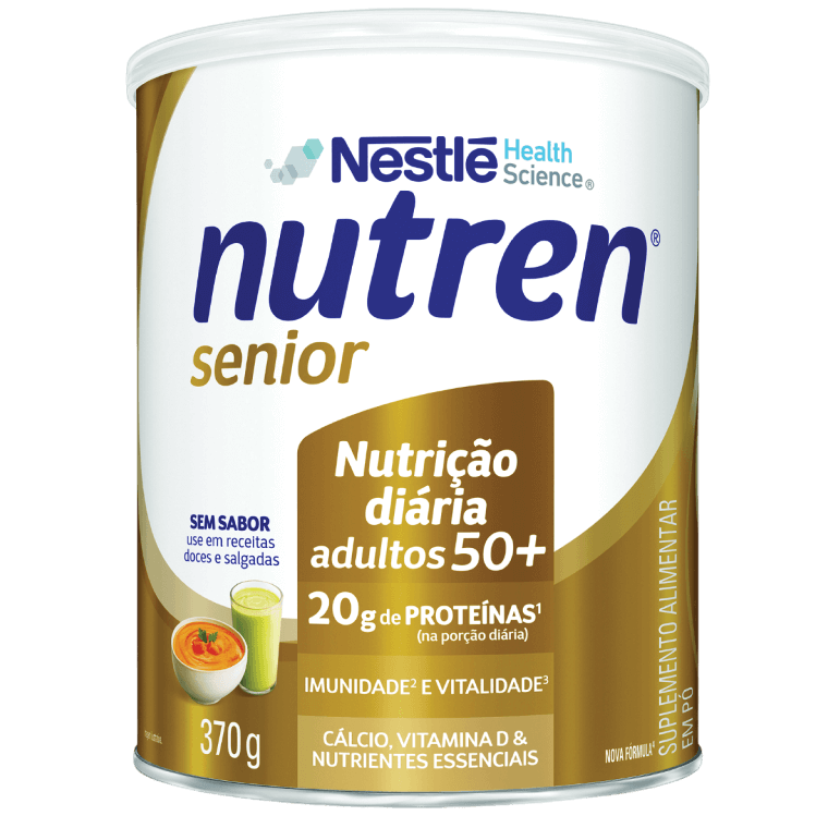 NUTREN® Senior Pó Sem Sabor - Lata 370g