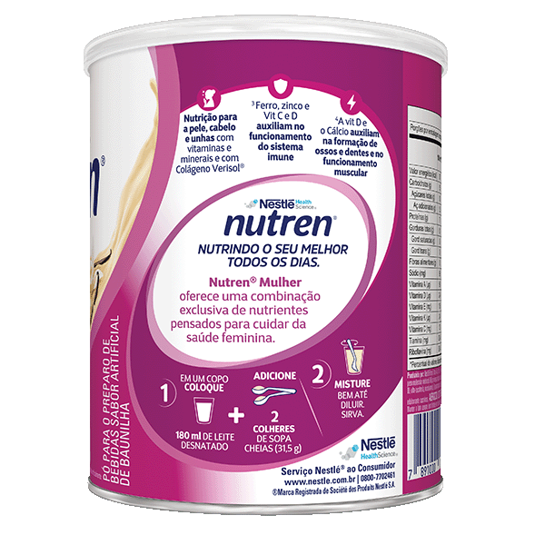 NUTREN® Mulher - Lata 400g